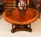 Vintage Oval Flame Mahogany Jupe Dining Table & Chairs, 1960s, Set of 13 14