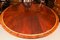 Mesa de comedor Jupe ovalada vintage de caoba, años 60. Juego de 13, Imagen 7