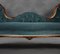 Victorian Mahogany Double Ended Chaise Lounge, 1870s 4