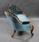 Victorian Mahogany Double Ended Chaise Lounge, 1870s, Image 11