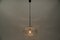Grande Lampe à Suspension Boule Ovale en Verre Murano Jaune de Doria Leuchten, Allemagne, 1960s 2