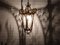 Große italienische Laternenlampe aus Messing, 1950er 9