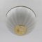 Mid-Century Modern Murano Glass and Brass Ceiling Light, 1970s, Image 3