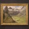 Olivetti, Gran paisaje italiano, 1919, óleo sobre lienzo, enmarcado, Imagen 1