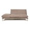Caesar 2-Seater Sofa in Gray Leather from Bullfrog 1