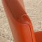 Modell 7400 Esszimmerstühle aus rotem Leder von Rolf Benz, 6 . Set 4