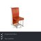 Model 7400 Dining Chairs in Red Leather from Rolf Benz, Set of 6 2