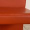 Sillas de comedor modelo 7400 de cuero rojo de Rolf Benz. Juego de 6, Imagen 3