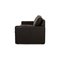 Conseta 2-Seater Sofa in Black Leather from Cor 8