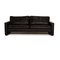Conseta 2-Seater Sofa in Black Leather from Cor 1