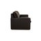 Conseta 2-Sitzer Sofa aus schwarzem Leder von Cor 6