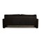 Conseta 2-Seater Sofa in Black Leather from Cor 7