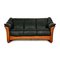 3-Seater Sofa in Dark Green Leather from Stressless 1