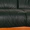 3-Sitzer Sofa aus dunkelgrünem Leder von Stressless 3