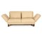 Moule 2-Seater Sofa in Cream Leather with Bed Function from Brühl 1