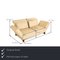 Moule 2-Seater Sofa in Cream Leather with Bed Function from Brühl 2