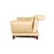 Moule 2-Seater Sofa in Cream Leather with Bed Function from Brühl 11