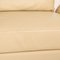 Moule 2-Seater Sofa in Cream Leather with Bed Function from Brühl 4