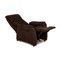 TL 1417 Armchair in Dark Brown Fabric with Electric Function from Hukla, Image 3