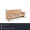Zento 3-Seater Sofa in Beige Fabric from Cor 2