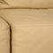 Moule Loveseat in Cream Leather from Brühl, Image 4