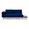Modell 515 Addit 2-Sitzer Sofa aus blauem Stoff und Leder von Rolf Benz 1