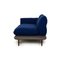 Modell 515 Addit 2-Sitzer Sofa aus blauem Stoff und Leder von Rolf Benz 7