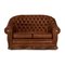 Chesterfield 2-Seater Sofa in Cognac Leather 1