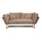Aura 3-Seater Sofa in Beige Velvet from IconX Studios 1