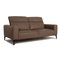 Zürich 2-Seater Sofa in Brown Leather from BoConcept 3