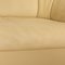 2-Seater Sofa in Cream Leather from de Sede, Image 3