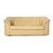 2-Seater Sofa in Cream Leather from de Sede, Image 1