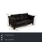 CL 500 2-Seater Sofa in Black Leather from Erpo 2
