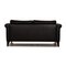 CL 500 2-Seater Sofa in Black Leather from Erpo 7