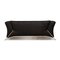 Model 322 2-Seater Sofa in Black Leather from Rolf Benz 7