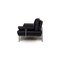 Living Platform 2-Seater Sofa in Dark Blue Leather by Walter Knoll 9