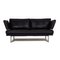 Living Platform 2-Sitzer Sofa aus dunkelblauem Leder von Walter Knoll 3