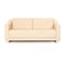 Modell 350 2-Sitzer Sofa aus beigem Leder von Rolf Benz 1