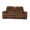 Maestra 2-Sitzer Sofa aus Braunem Leder von Mondo 1