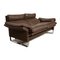Lucca 2-Sitzer Sofa aus Braunem Leder von Erpo 3