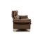 Lucca 2-Sitzer Sofa aus Braunem Leder von Erpo 6