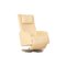 LSE 5800 Lounge Chair in Cream Leather from Rolf Benz 1