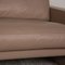 CL 100 2-Sitzer Sofa aus beigem Leder von Erpo 3