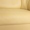 2-Seater Sofa in Cream Leather from de Sede, Image 3
