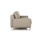 Cara 3-Sitzer Sofa aus grauem Leder von Rolf Benz 6