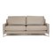 Cara 3-Seater Sofa in Gray Leather from Rolf Benz 1