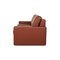 Ego 2-Sitzer Sofa aus rotbraunem Leder von Rolf Benz 8