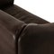 DS 47 2-Seater Sofa in Dark Brown Leather from de Sede, Image 5
