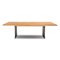 Venjakob Et244 Wooden Dining Table in Brown Black Metal & Oak Veneer 8