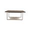 Primus 1062 Coffee Table with Chrome Gray Oil Slate Stone Top from Draenert 6